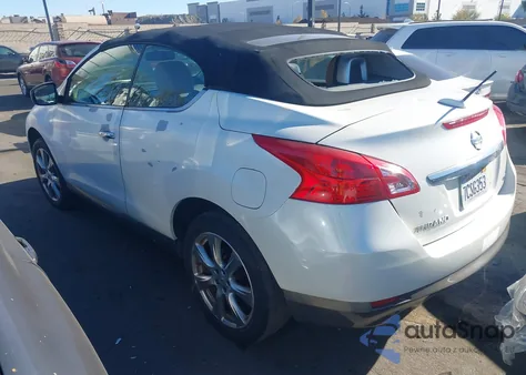 2014 Nissan Murano Crosscabriolet from USA, damaged, VIN JN8AZ1FY8EW301007
